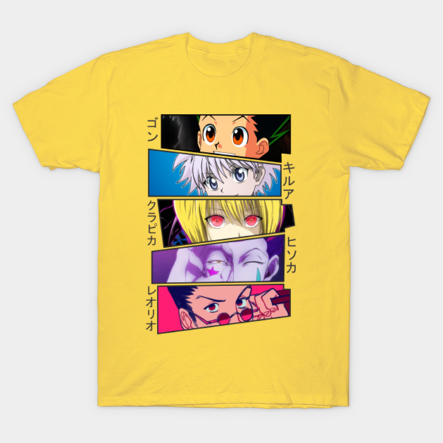 Gon Killua Hisoka Kurapika Leorio Hunter x Hunter Eyes - Hunter X